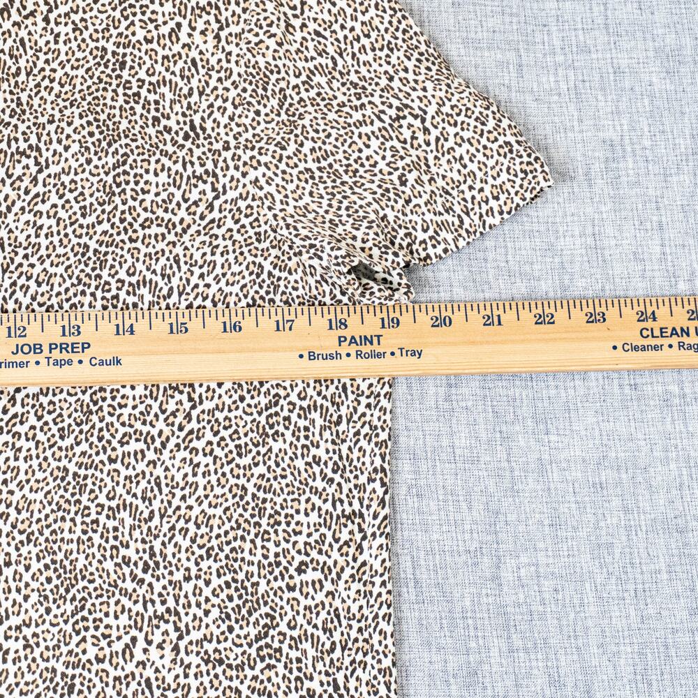 Jenni Kayne Leopard T-Shirt Dress Size XS $315 - Picture 9 of 14